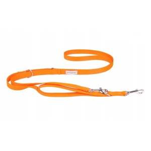 Amiplay Smycz regulowana 7in1 Samba M 100-200 x 2cm pomarańczowa