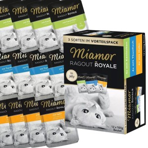 Miamor ragout royale 12x100g mix smaków galaretka