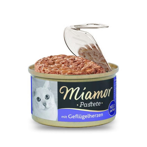 Miamor pastete serca DROBIOWE karma dla kota 85g