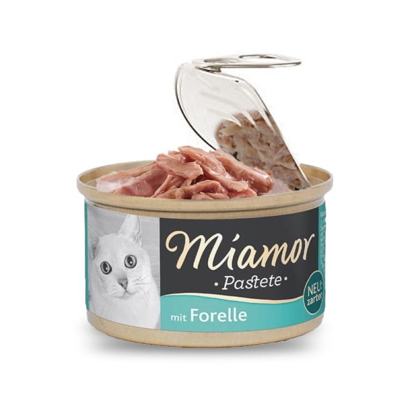 Miamor pastete PSTRĄG karma mokra dla kota 85g