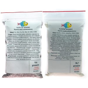 Nawóz makro + mikro kompletne nawożenie akwarium