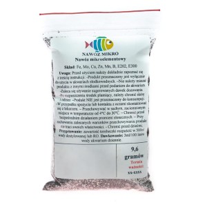 Nawóz mikro sypka mieszanka mikroelementów do akwarium