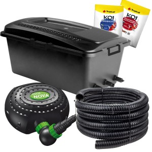 Aquael zestaw SET VI filtr 25000l + pompa Aqua Nova NFPX-8000l/h do oczka stawu