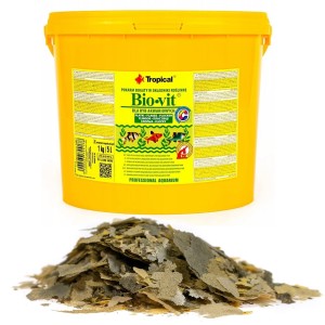 Tropical Bio-Vit Pokarm Roślinny Dla Ryb Wiaderko 5L/1kg