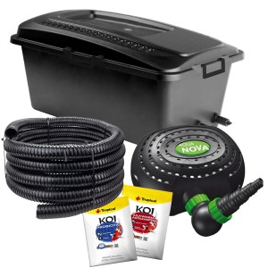 Aquael zestaw SET 18 filtr SUPER MAXI pompa NFPX-10000 do oczka stawu + gratisy 