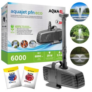 Aquael PFN-6000 ECO Pompa Fontannowa do oczka 6000l/h 29W + gratisy