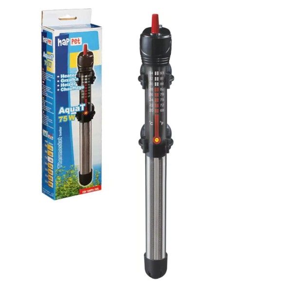 Happet Grzałka AquaT 25W  Do Akwarium 10-25l