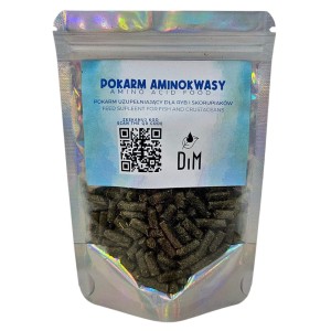 DIM POKARM AMINOKWASY pałeczki 30g pokarm dla ryb i skorupiaków w akwarium