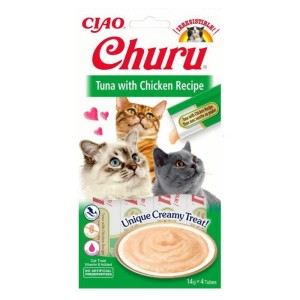 INABA CAT CHURU TUNA WITH CHICKEN 4x14g (56g) przysmak dla kota
