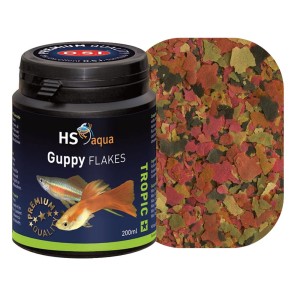 Hs osi guppy flakes 200ml/35g pokarm dla gupików