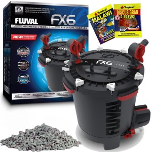 Hagen Fluval FX-6 filtr zewnętrzny do akwarium 1500l + gratisy