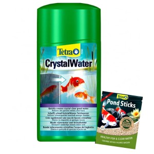 Tetra pond crystalwater 500ml krystalizuje wodę w oczku wodnym