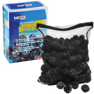 Happet Biobale Wkład filtracyjny Bioball PLUS 50szt + Siatka