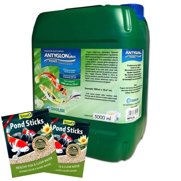 Zoolek ANTYGLON 5L zwalczy glony 100.000l oczko wodne