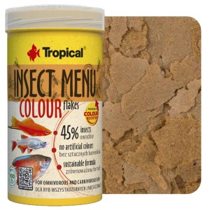 Tropical Insect Menu Colour Flakes pokarm dla ryb akwariowych 100ml / 30g