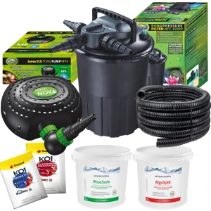 ZESTAW STARTOWY F do oczka wodnego do 15 000l + gratisy