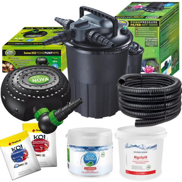 ZESTAW STARTOWY G do oczka wodnego do 15 000l + gratisy