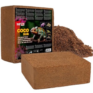Happet Podłoże kokosowe do terrarium - torf 5kg / 36L