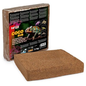 Happet Podłoże kokosowe do terrarium - torf 2kg / 16L