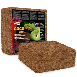 Happet Podłoże kokosowe do terrarium - chipsy 4,5kg / 90L