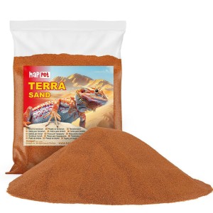 Happet Piasek do terrarium czysty czerwony 1kg