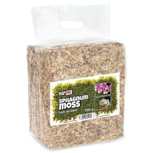Happet Mech Torfowiec Sphagnum Moss Podłoże do Terrarium do Roślin 500g