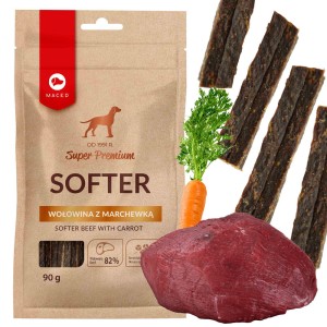 Maced Przysmak Dla Psa Softer Wołowina z Marchewką Gryzak Premium 90g