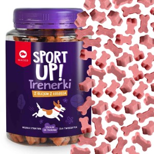 Przysmaki dla psa kostki z łososiem Maced 300g