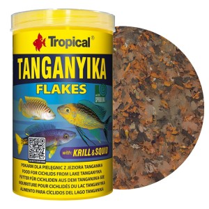 Tropical Tanganyika Flakes 1000ml Pokarm w Płatkach dla Pielęgnic