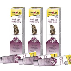 GimCat Pasta Odkłaczająca dla Kota Malt Soft Extra  3x200g / 600g