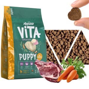 Comfy Appetit Vita Puppy Lamb Karma Sucha Dla Szczeniąt Jagnięcina 2,5kg