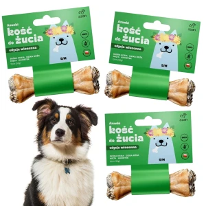 AZANKI Kość Wiosenna z Kozą S/M 12cm - 3 szt.