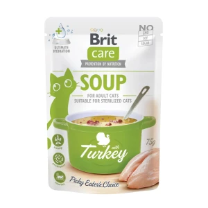 Brit Care Cat Soup With Turkey Mokra Karma Dla Kota Zupa z Indykiem 75g