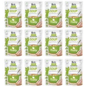 Brit Care Cat Soup With Turkey Mokra Karma Dla Kota Zupa z Indykiem 12x75g