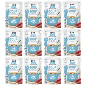 Brit Care Cat Soup With Tuna Zupka Dla Kota z Tuńczykiem Mokra Karma 12x75g