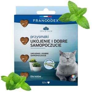 Francodex Przysmak Antystresowy Dla Kota z Kocimiętką 12szt.