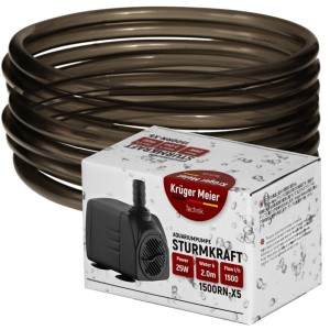 Kruger Meier system podmiany wody Pompa 1500l/h + wąż