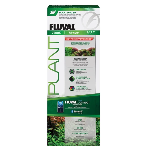 Fluval Plant Pro 4.0 LED 38W Bluetooth belka do akwarium 38,4-60cm