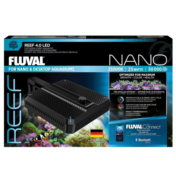 Fluval Nano Reef 4.0 LED Belka do Akwarium Morskiego 25W Bluetooth