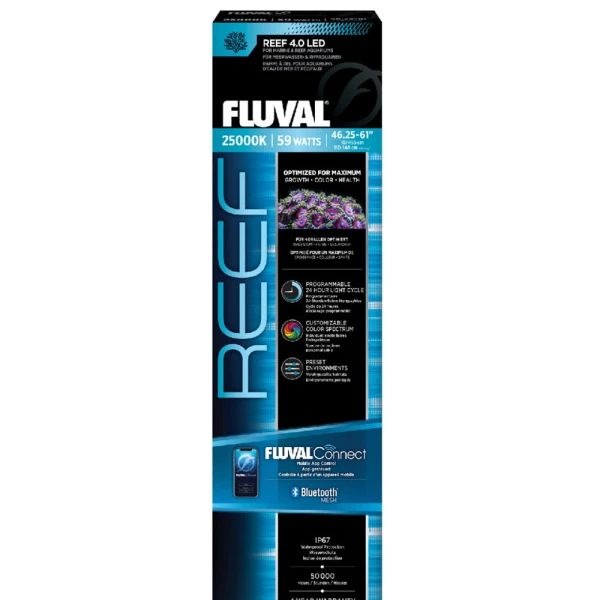 Fluval Reef 4.0 LED 59W Belka do Akwarium Morskiego 117,5-155,1cm Bluetooth