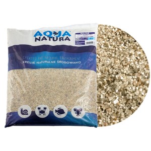 Piasek dekoracyjny do akwarium Naturalny Aqua Natura 0,5-2mm 5kg