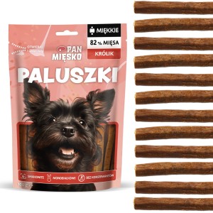 Pan Mięsko Przysmak dla psa Paluszki Królik (dorosły) 100g