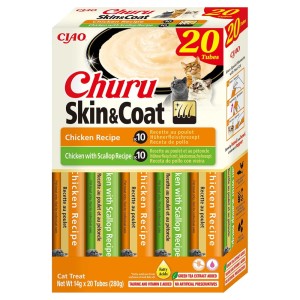 Inaba Churu Skin & Coat Przysmak dla Kota Kurczak 20x14g (280g)