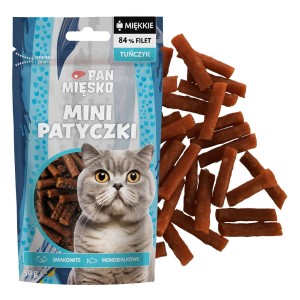 Pan Mięsko Przysmak dla kota Mini patyczki Tuńczyk (dorosły) 50g
