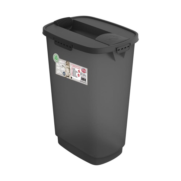 Pojemnik Na Suchą Karmę 50L PET NOVA - Szczelny Plastikowy Łatwe Dozowanie