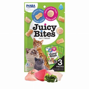 Inaba Juicy Bites Przysmak dla Kota Kalmar Domowy Smak 3x11,3g