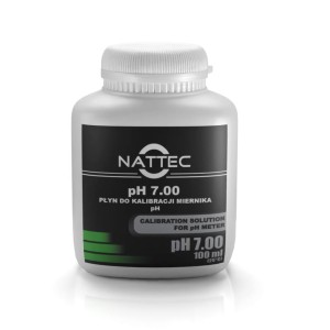 Bufor Płyn Kalibracyjny pH7 do Elektrod i Sond Pomiarowych - Nattec CS pH 7.00 100ml