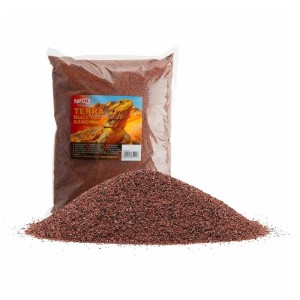 Happet Piasek do Terrarium Czarno-Czerwony 5kg 0,8-1mm
