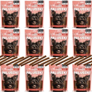 Pan Mięsko Przysmak dla psa Paluszki Królik (dorosły) Zestaw 12x100g
