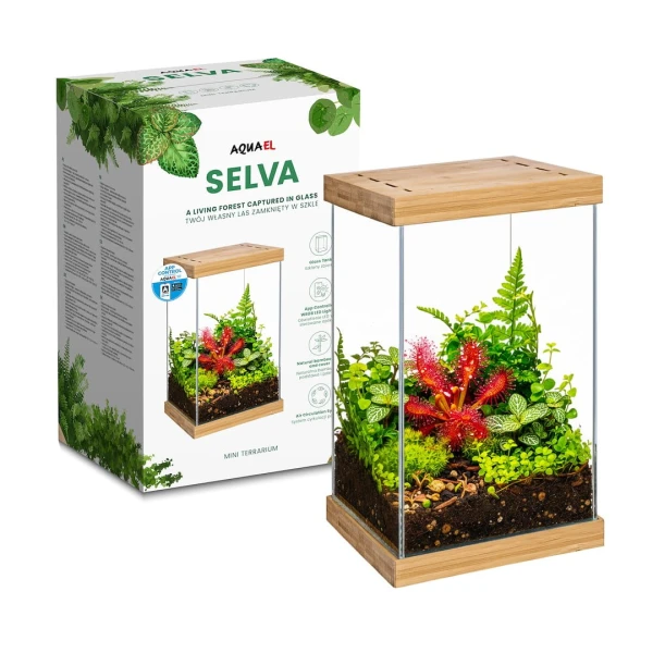 Aquael Selva Mini Terrarium 20x20x30cm z Oświetleniem LED